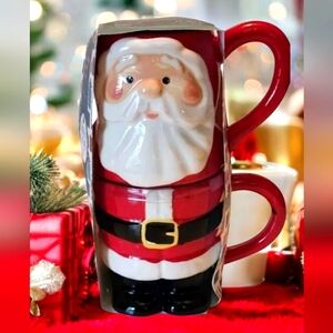 Hearth & Gnome Santa - Father Christmas Stacking Cups